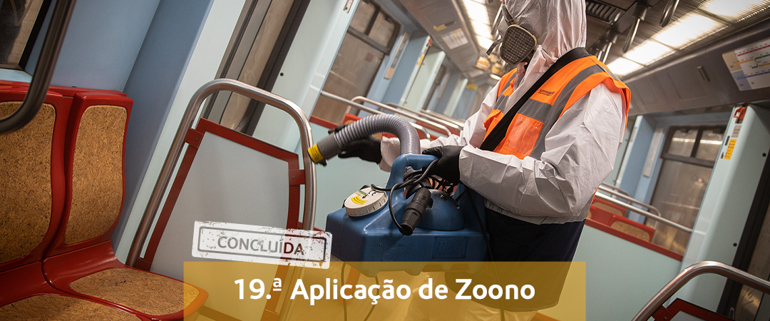 Desinfeção do Metro
