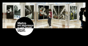 Metro em segurança e com saúde