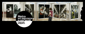Metro em segurança e com saúde