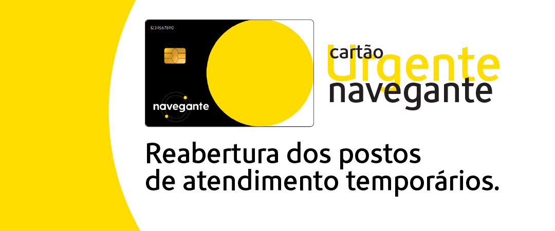 Postos temporários de cartões urgentes