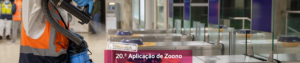 20.ª desinfeção do Metrp com Zoono