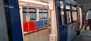 Novas carruagens do Metro