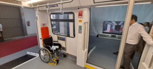 Novas carruagens do Metro
