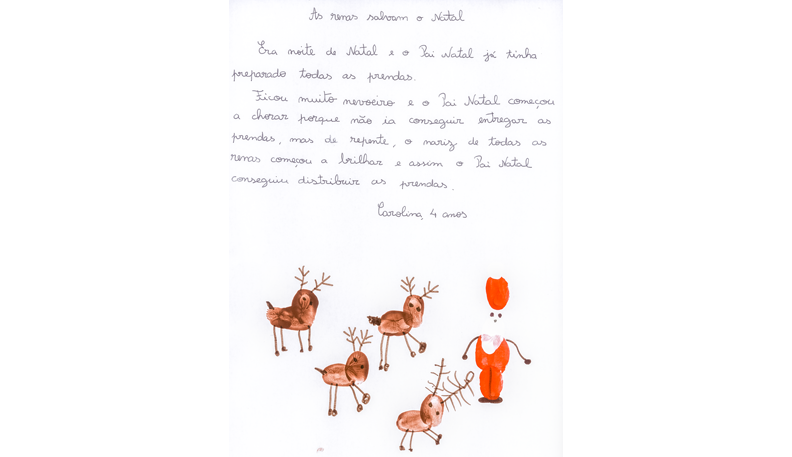Desenho Carolina, 4 anos Desenho Carolina, 4 anos