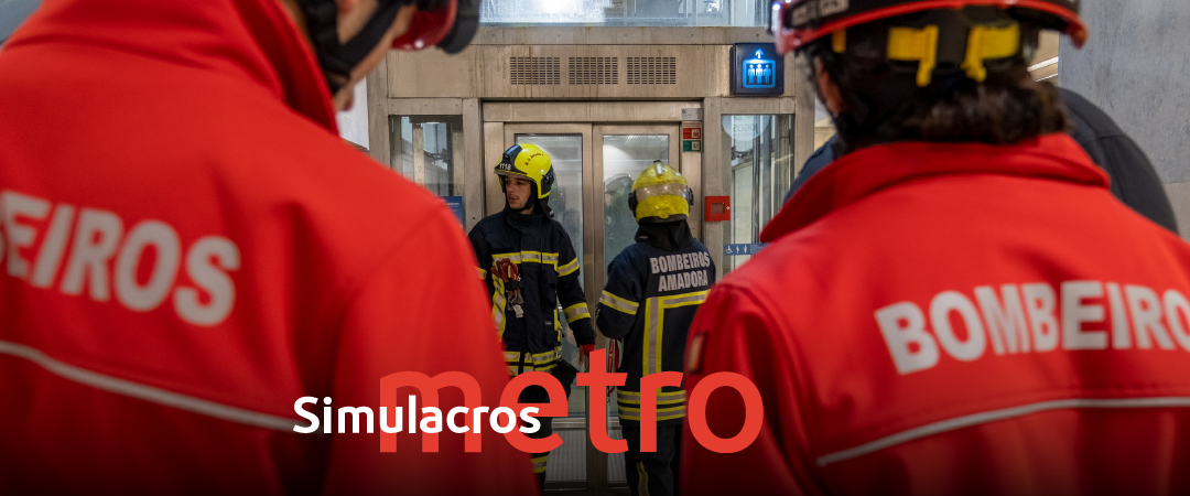 Organização de simulacros no Metro