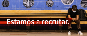 Estamos a recrutar