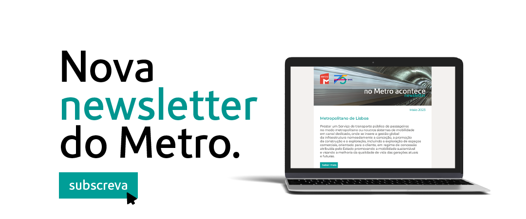 Nova newsletter do Metro