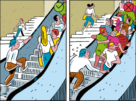 Boas Práticas - Escadas