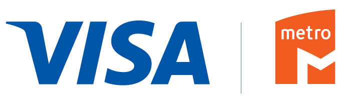 Logótipo VISA e Metro de LIsboa